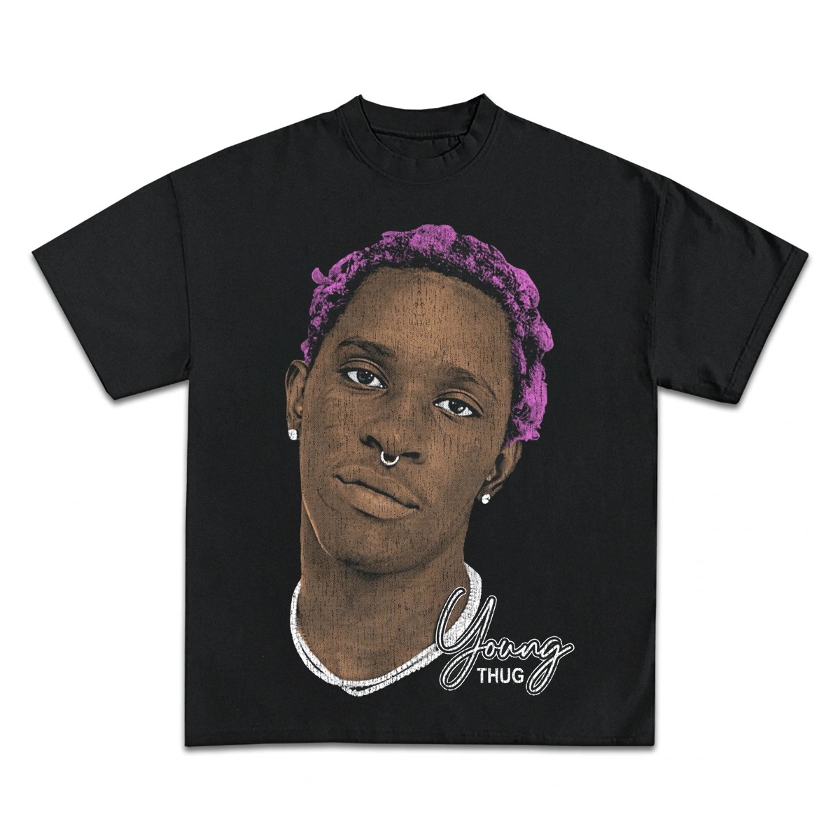 Rapper Star Graphic Street Style T-shirt