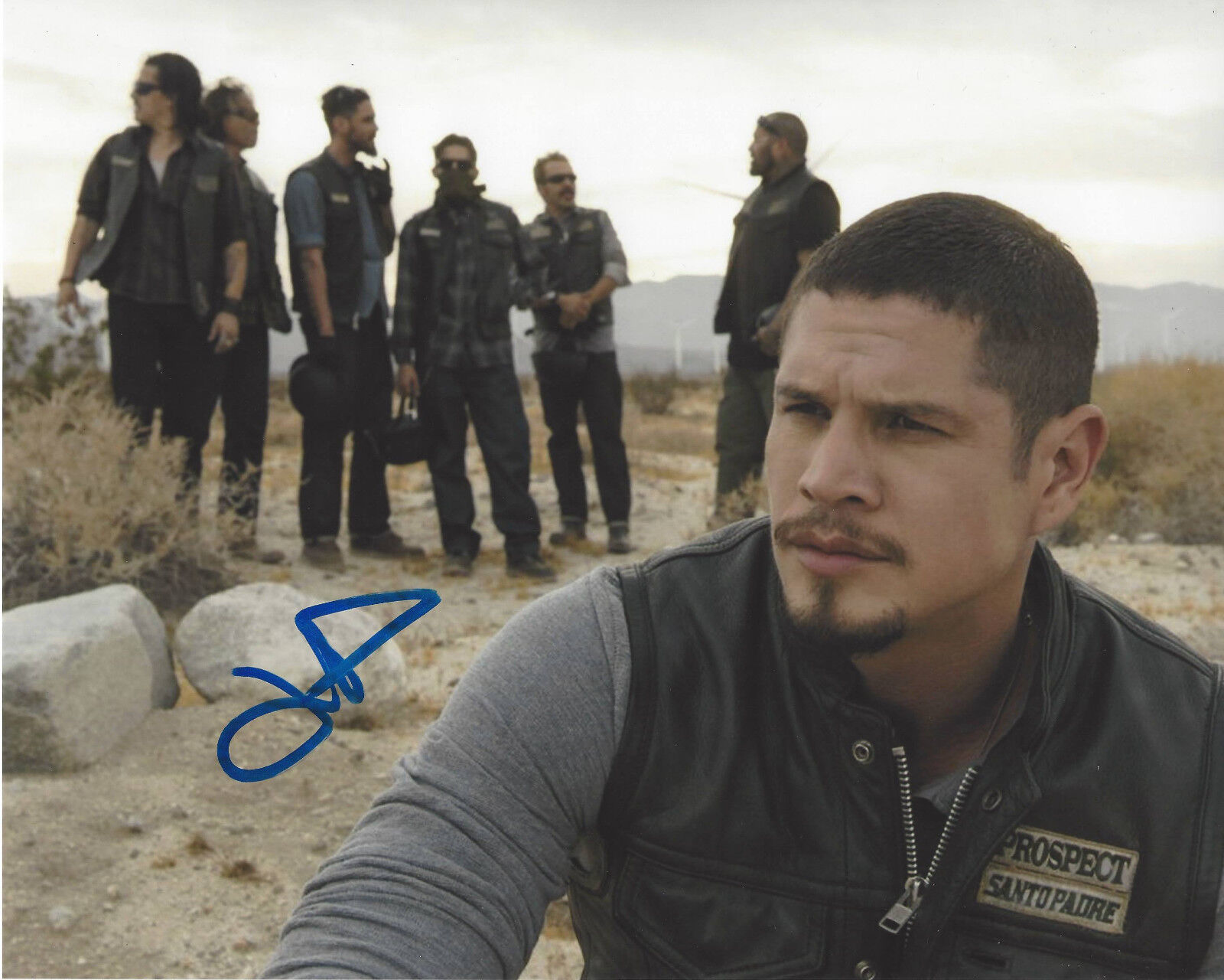 JD PARDO SIGNED AUTHENTIC 'MAYANS M.C.' 8X10 Photo Poster painting B w/COA ACTOR SONS OF ANARCHY