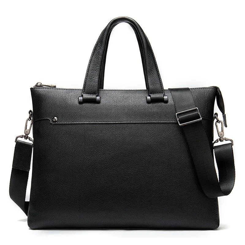 Practical Business Large Capacity Handbags Vintage 15.6 Inch Case