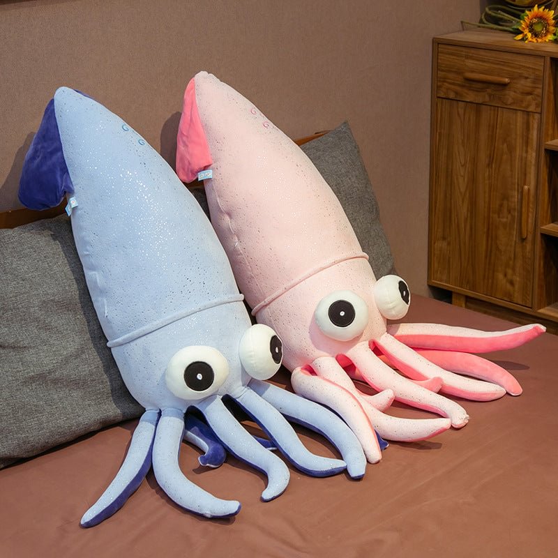 Squid Stuffed Animal Kawaii Soft Cuddly Plush Toy