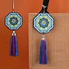 DIY Mandala Diamond Painting Drill Car Ornament Mosaic Bag Decor Pendant Kit