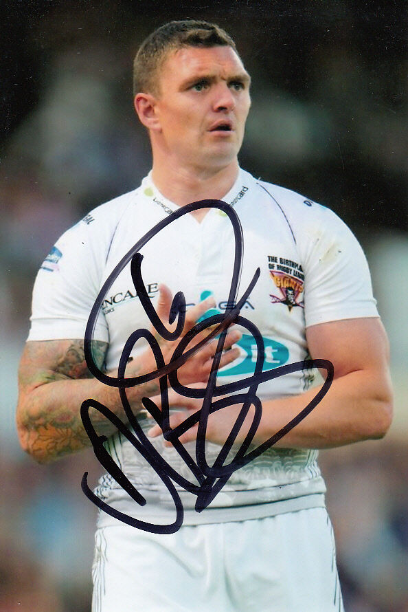 HUDDERSFIELD GIANTS HAND SIGNED DANNY BROUGH 6X4 Photo Poster painting 1.