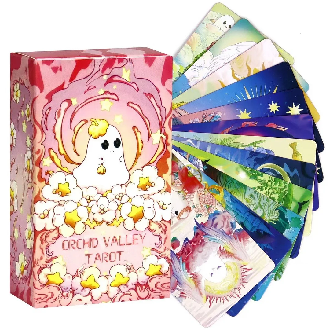 Orchid Valley Tarot -  with Rigid Box and Guide Booklet
