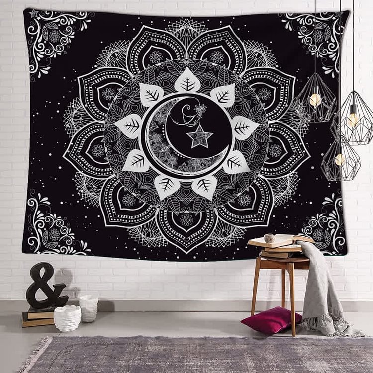 Bohemian Star Mandala Tapestry
