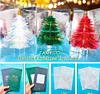 3D Christmas Pop Up Card Christmas Tree Greeting Card is an attractive and delicate gift for your family or friends