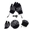 USB Electric Heated Gloves Touchscreen Thick Cycling Glove for Winter Ski Sports