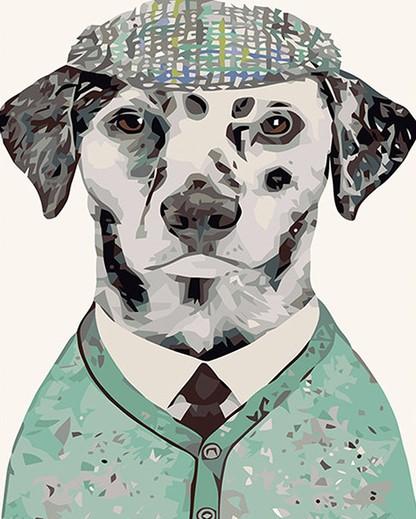 

Retired Dog – Paint By Numbers - 40*50CM, 501 Original