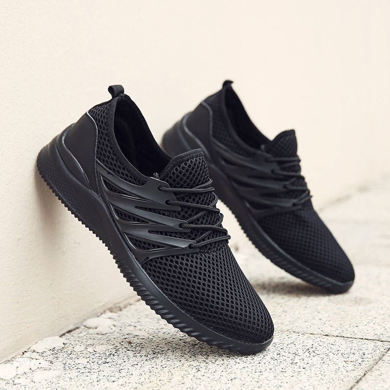 MWY Lightweight Outdoor Air Mesh Man Fashion Sneakers Breathable Men Casual Shoes Zapatos De Hombre Walking Trainers Flat Shoes