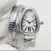 BV Factory Women's Noble and Elegant  Steel Strap Watches Top Quality Serpenti Super Clone Cal.B330 Movement