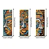 3Pcs DIY Human Face Special Shape Diamond Painting Bookmark