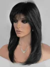 Women Long Straight Hair Wigs Full Wig With Bangs Natural Women's Wigs