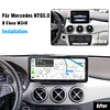 Ugode Mercedes Benz B Class W246 2012-2017 year Apple CarPlay Android Auto Display Monitor Upgrade Autoradio Stereo 