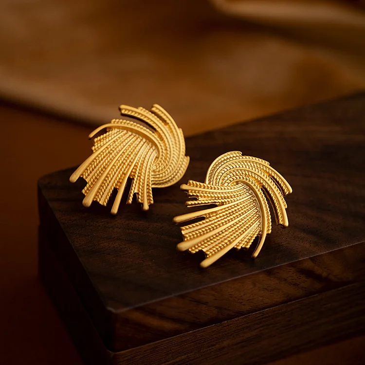 Irregular Fireworks Earrings