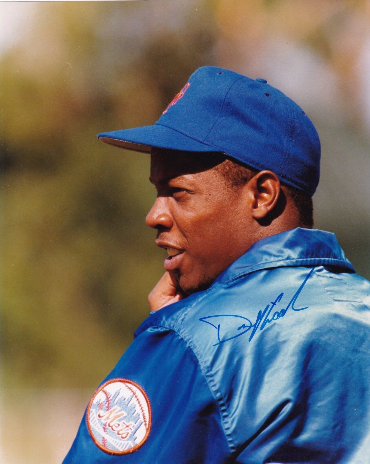 Dwight Gooden New York Mets Baseball Autographed 8 x 10