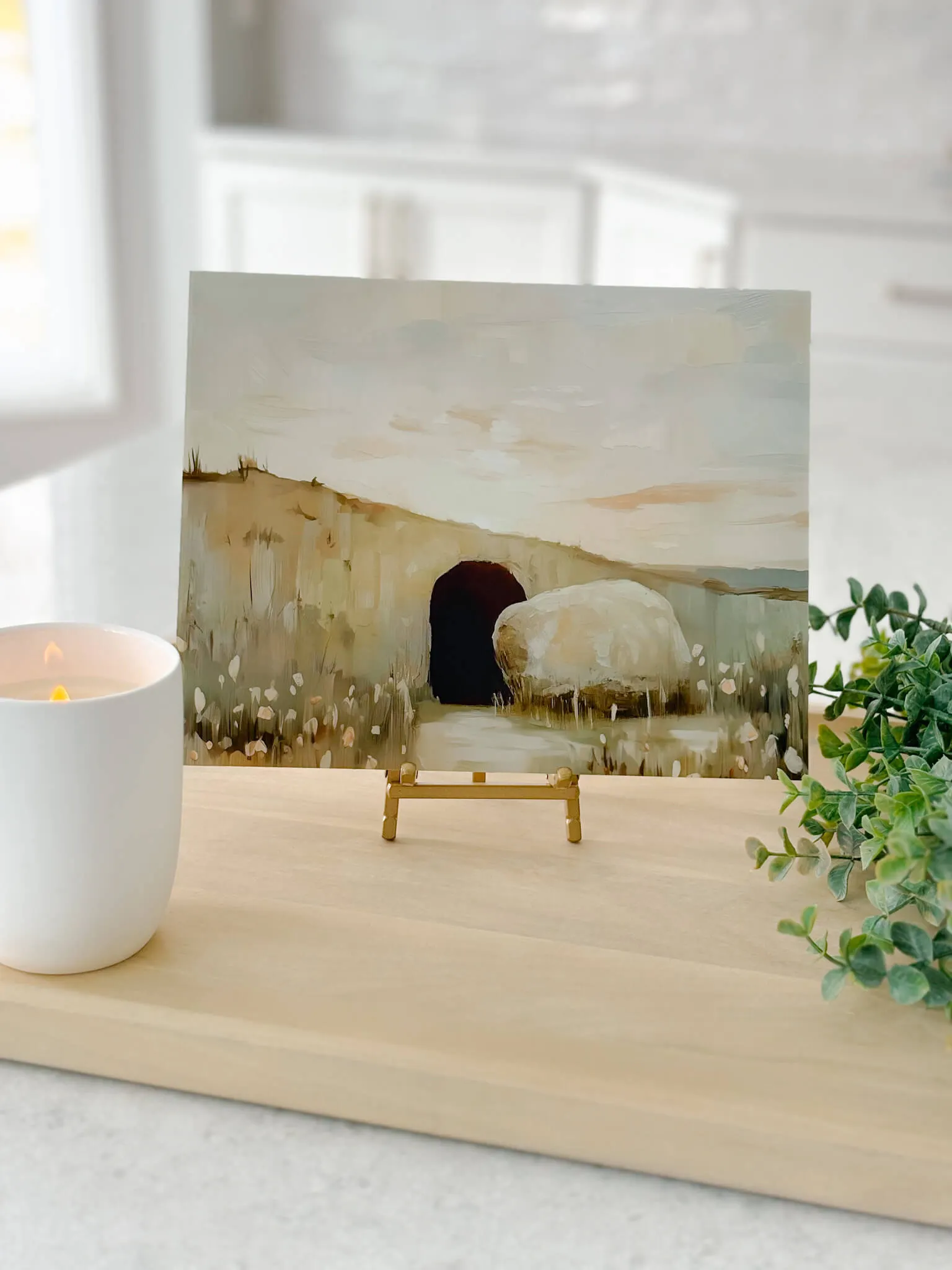 He is Risen - Easter Art Print