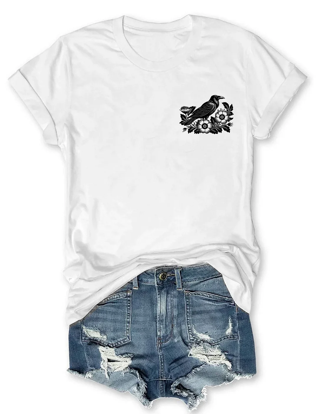Justifiably Furious Raven T-shirt