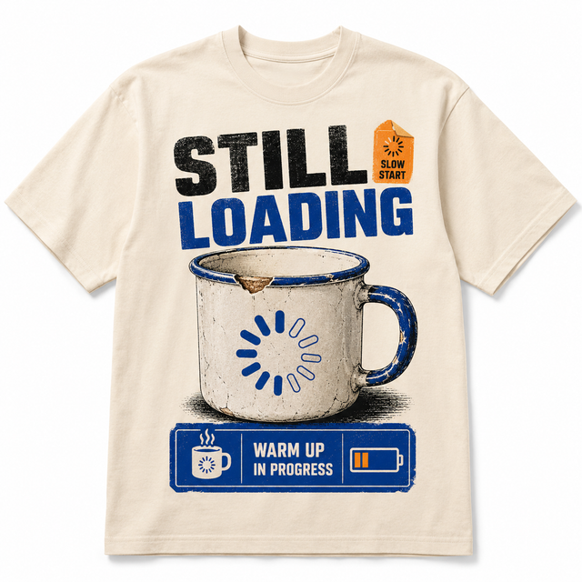 Still Loading Cotton T-Shirt