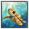 Sea Turtles-11CT Stamped Cross Stitch 40*40cm/15.75*15.75in tapestrymarket