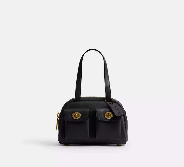 Twin Turnlock Bag 20 - Black