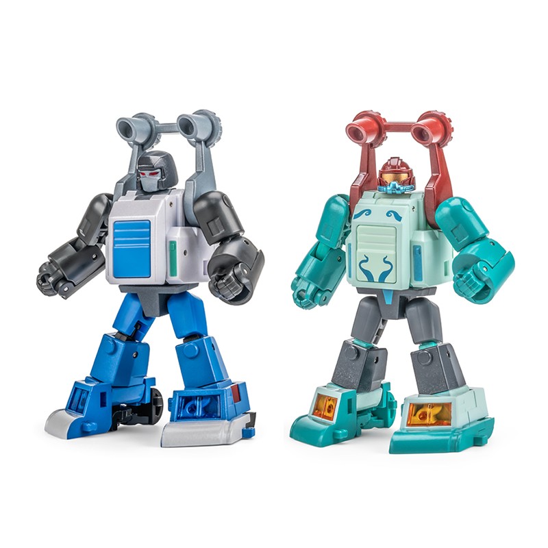 NEWAGE NA H61B&H61F Seaspray Seacons Mini Transformers Toys Mech Action Figure