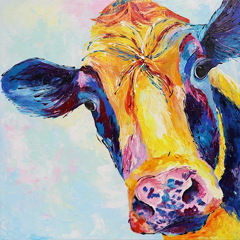 

Cow-Round Drill Diamond Painting-30*30CM, 501 Original
