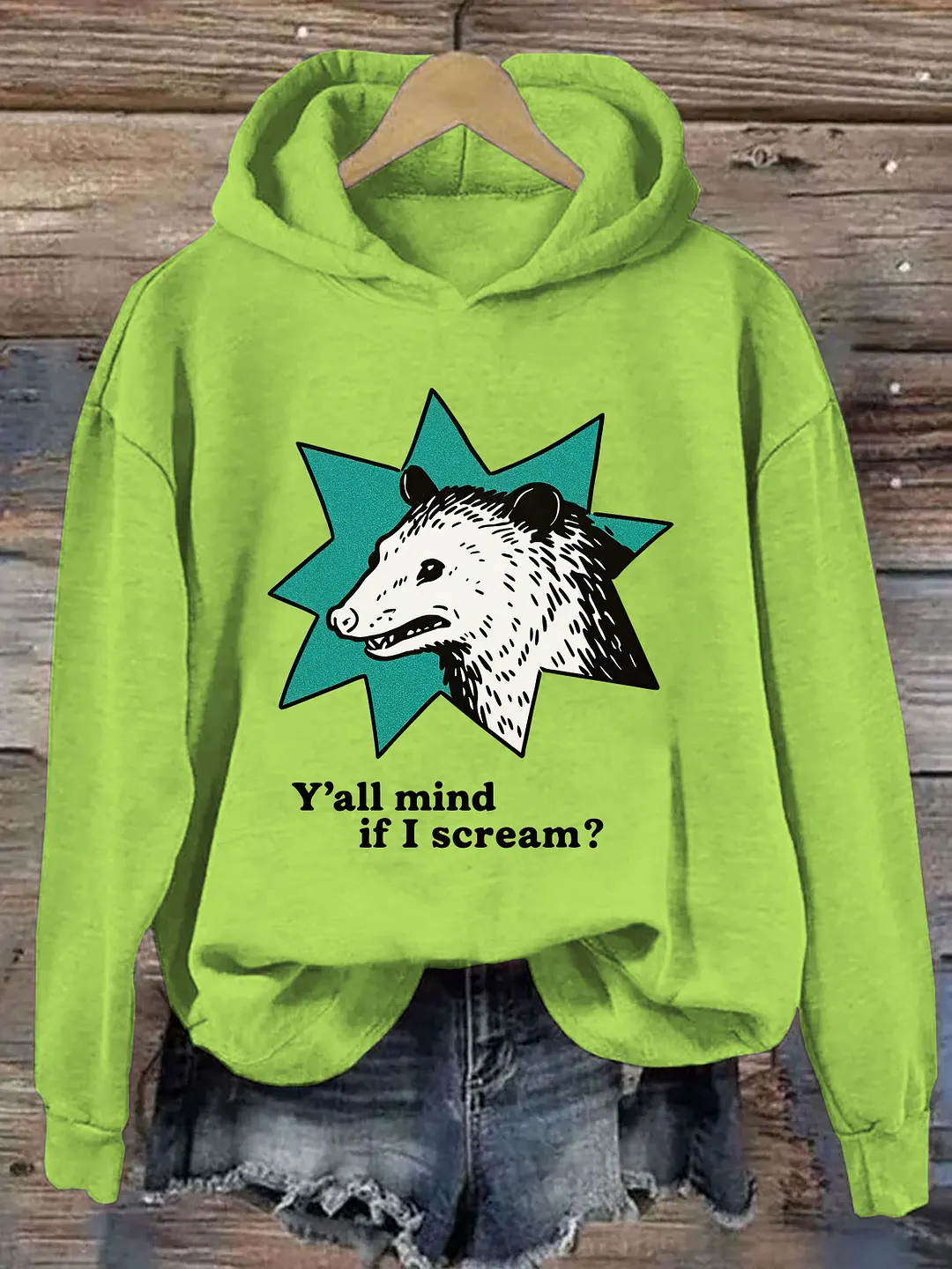 Y'all mind if I scream Hoodie