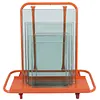 [US Local Warehouse] Heavy Duty Drywall Sheet Cart Panel Dolly Wooden Board Trolley Flatbed Handcart