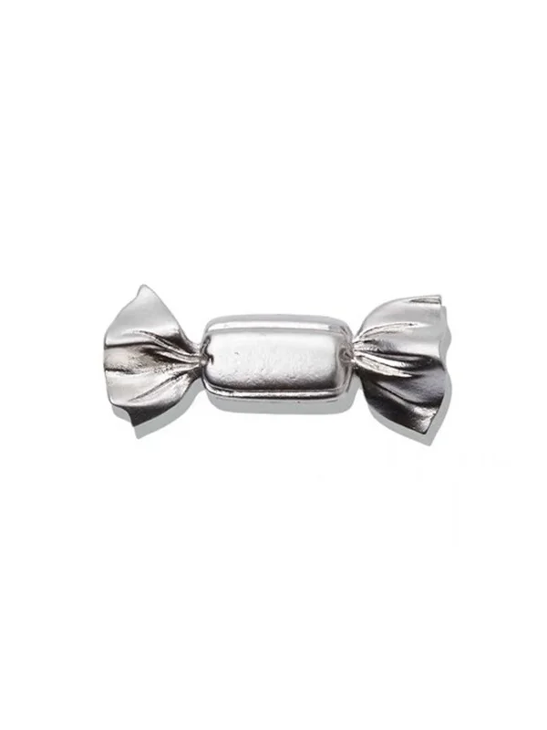 Geometric Pleated Candy Shape Brooch Accessories