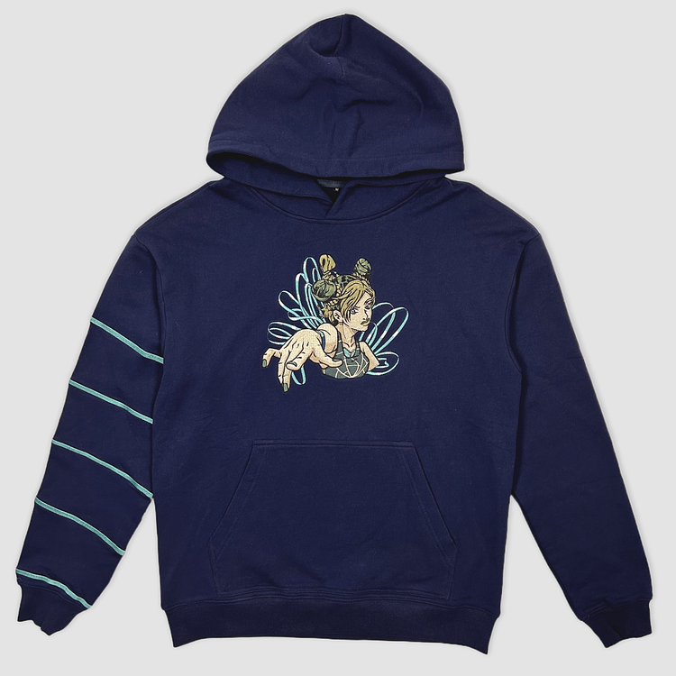 *Jolyne / Stone Free Embroidery Hoodie