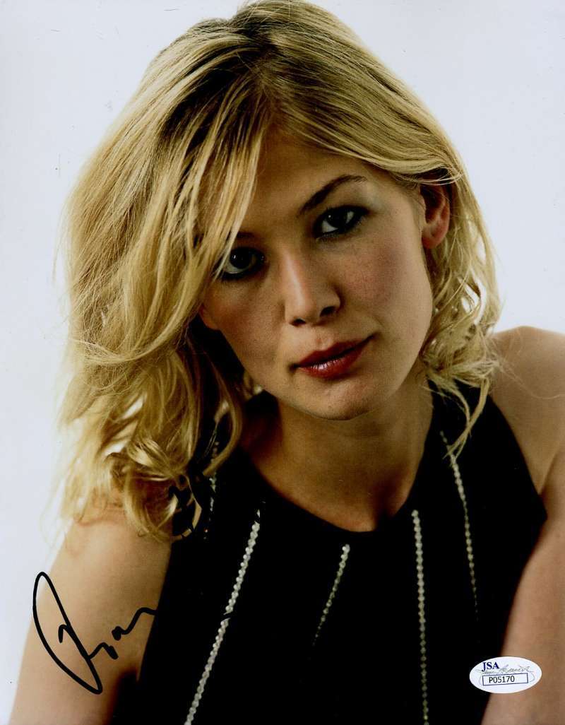 Rosamund Pike Jsa Signed 8x10 Photo Poster painting Authenticated Autograph