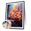 (US Only)Paint By Numbers Kit On Canvas DIY Oil Art Flower Picture Home Wall Decor40x50cm