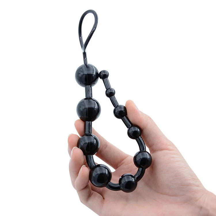 Anal Beads Butt Plug Adult Sensory Pleasure Toys Crystal Lengthened Beads