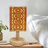 DIY Special Shaped Diamond Painting Wooden Stand LED Lamp Night Light Kit Bedside Small Desk Light Home Decoration Lamp