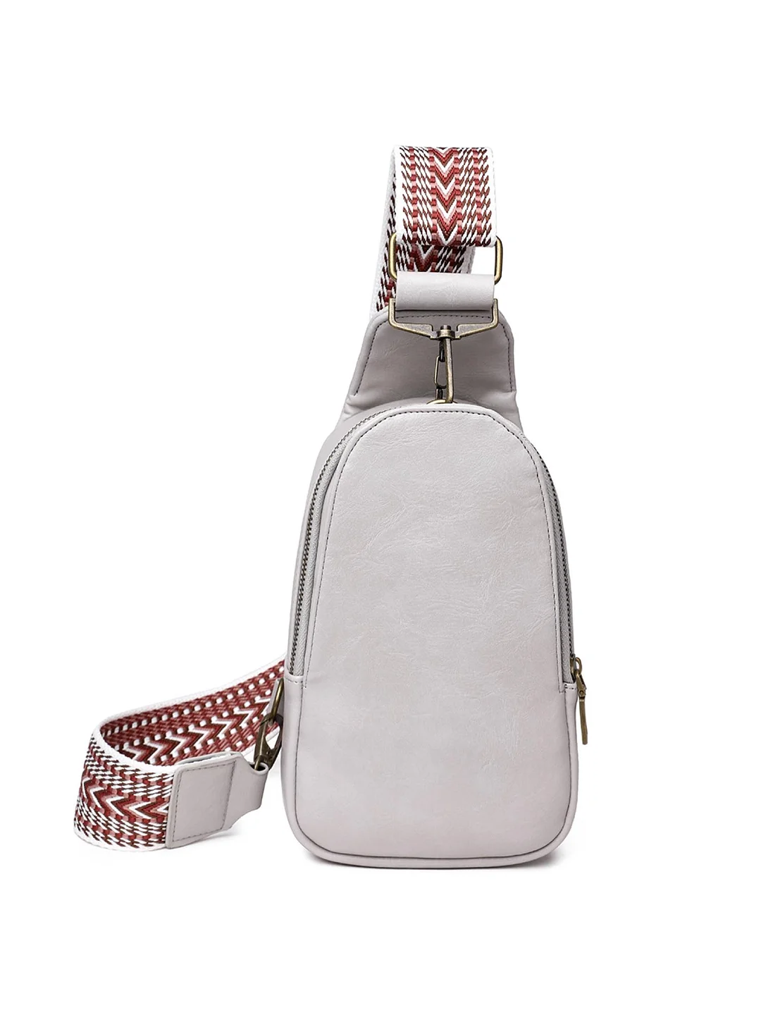 Leather Crossbody Bag - Vintage