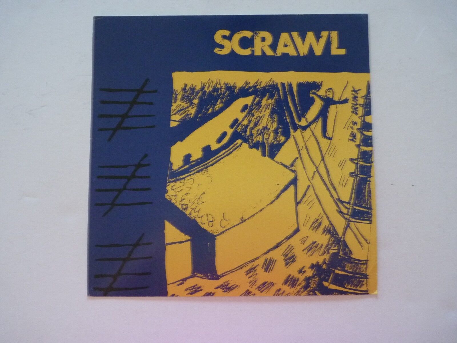 Scrawl LP Record Photo Poster painting Flat 12x12 Poster