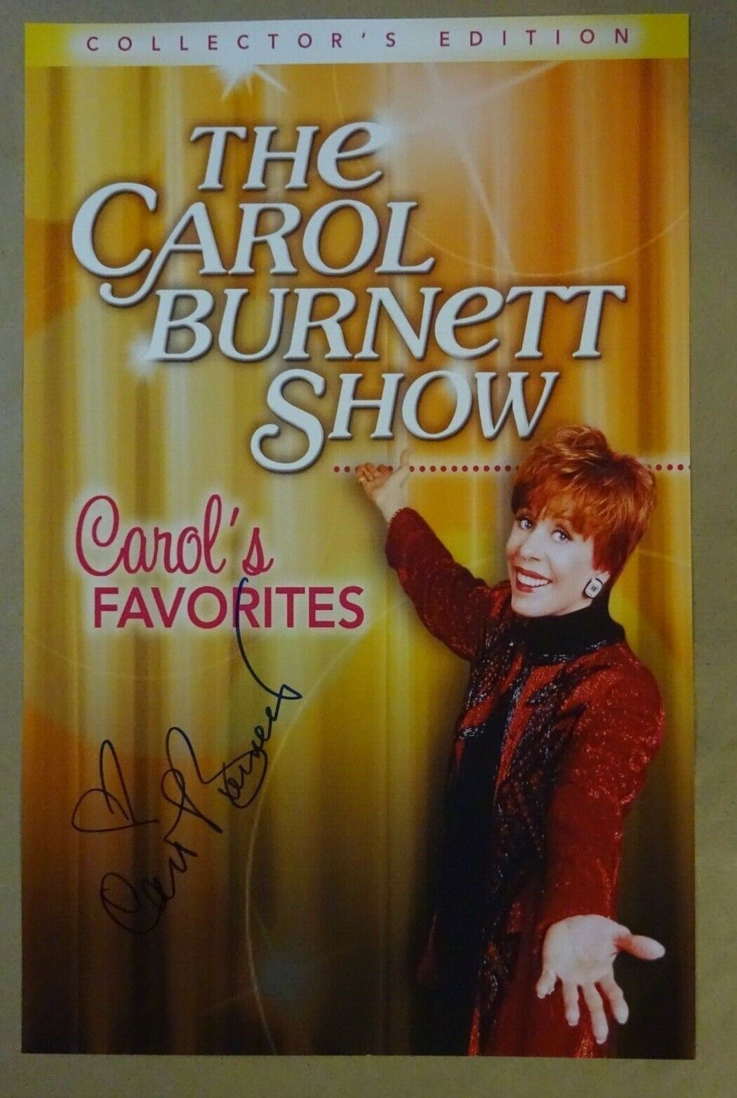 Signed THE CAROL BURNETT SHOW Autographed Photo Poster paintinggraph 11x17