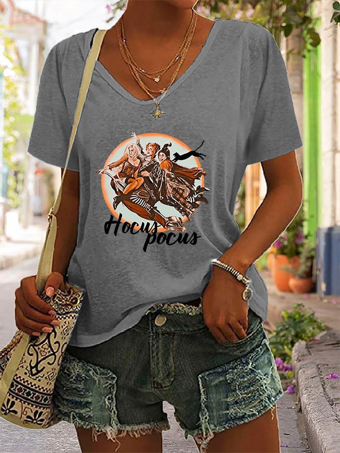 Fashion Print Short Sleeve T-Shirt