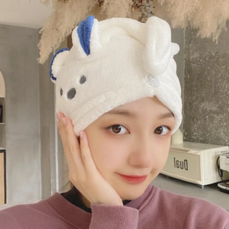 Cute Rabbit Shower Cap