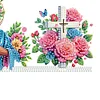 (US Local)Hello Spring Diamond Painting Door Corner Sign Diamond Art Door Right Angle Sign
