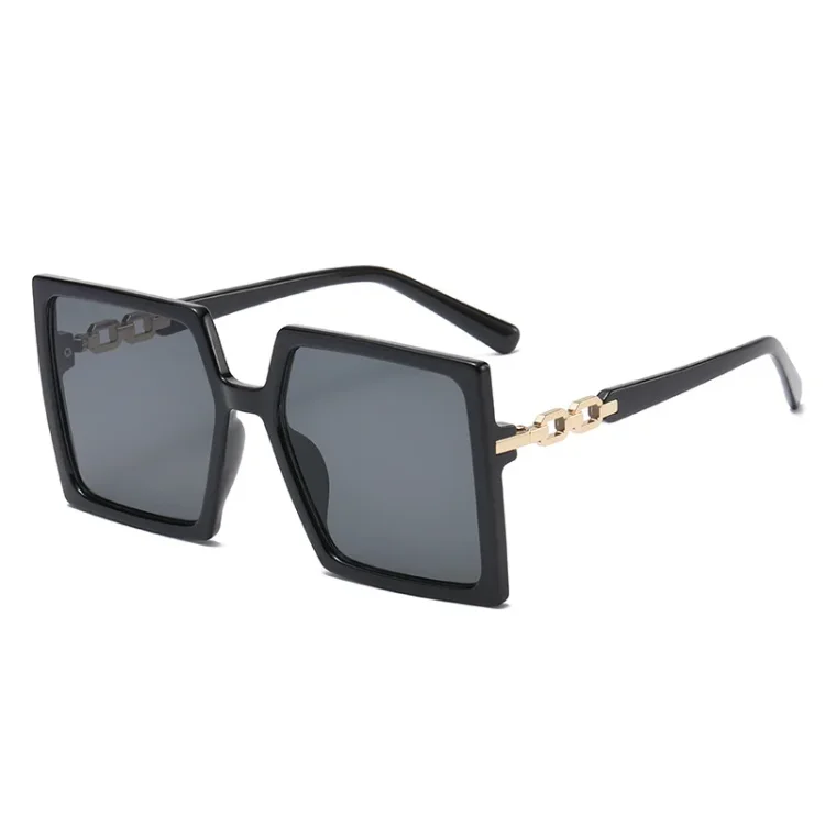 Square Sunglasses Woman Oversized Female Retro Vintage Big Frame