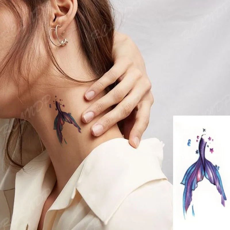 Waterproof Temporary Tattoo Sticker Beautiful Butterfly Small Body Art Fake Tatto Flash Tatoo Wrist Foot Hand for Men Women 706-2