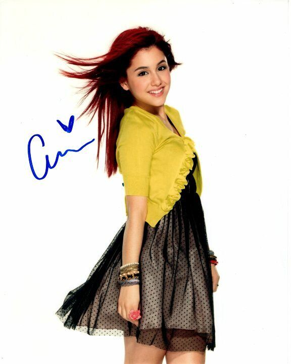 ARIANNA GRANDE Signed Autographed Photo Poster painting