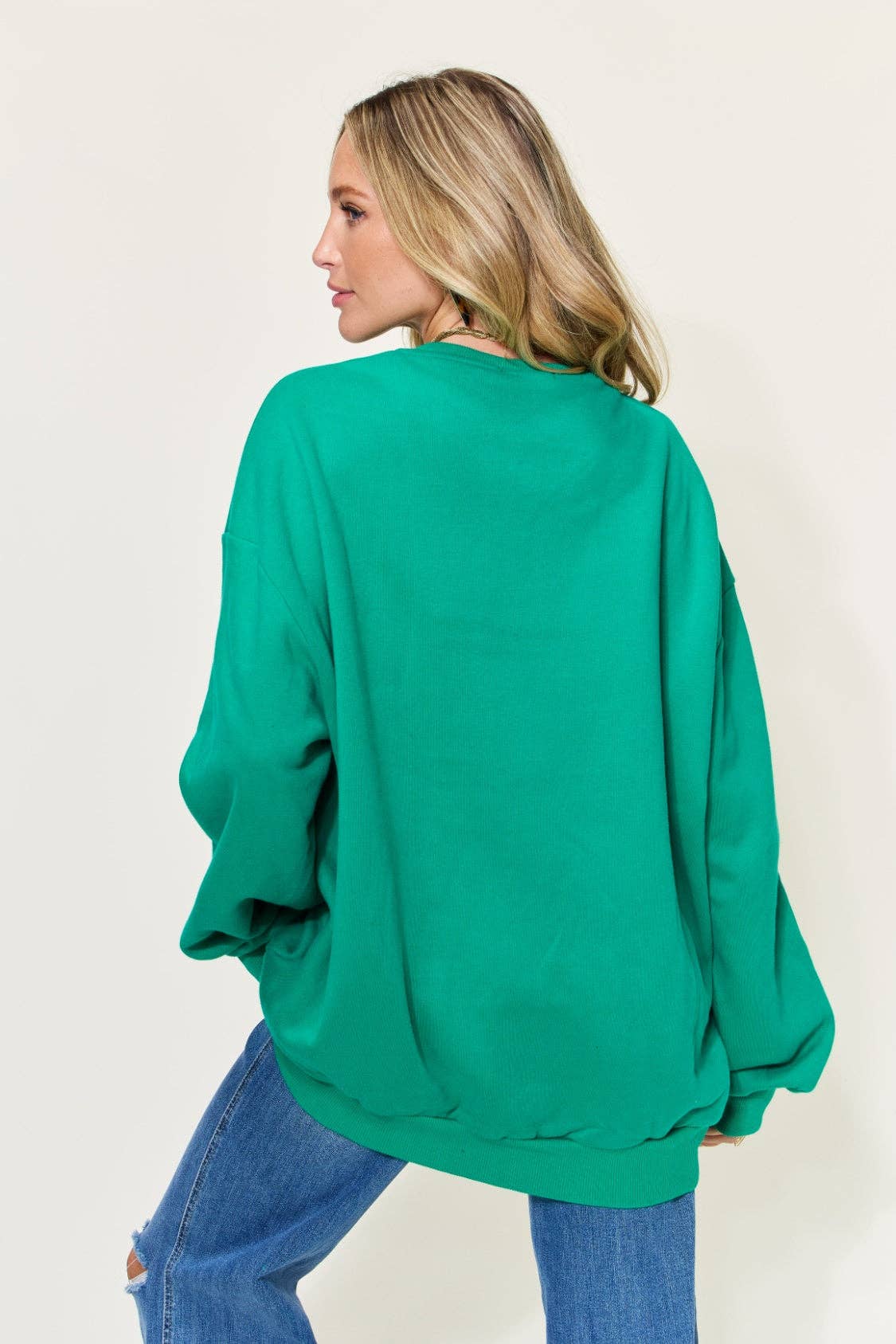 Simply Love Full Size Graphic Long Sleeve Sweatshirt | IFYHOME