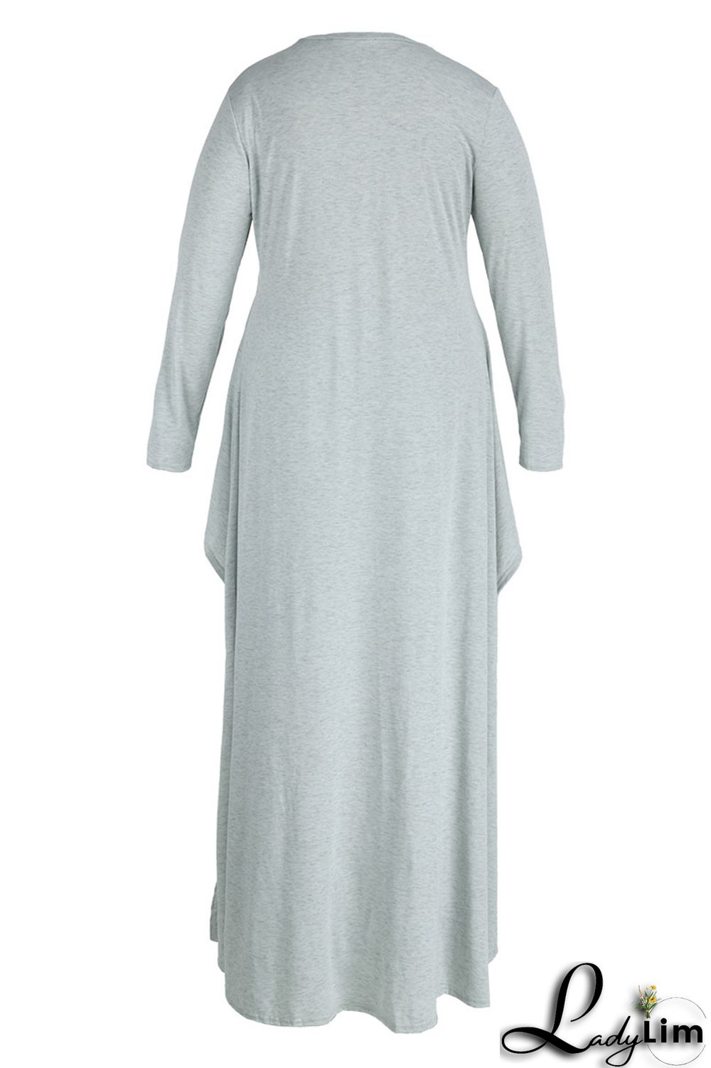 Army Green Fashion Casual Print Asymmetrical O Neck Plus Size Two Pieces