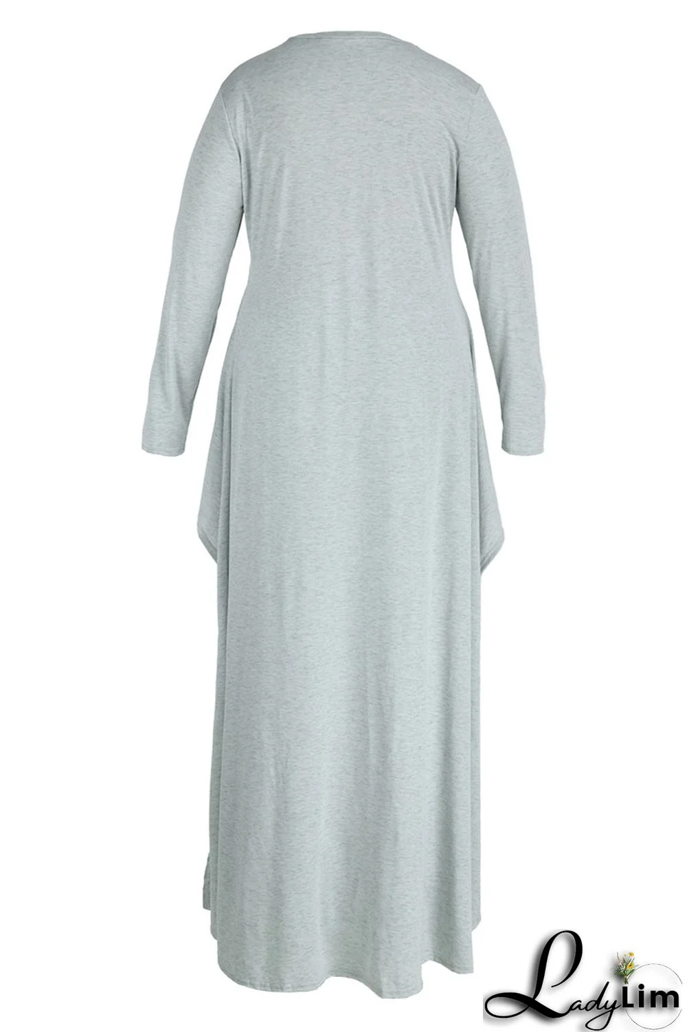 Army Green Fashion Casual Print Asymmetrical O Neck Plus Size Two Pieces