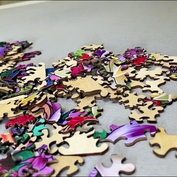 Flower Window - Wooden Jigsaw Puzzle