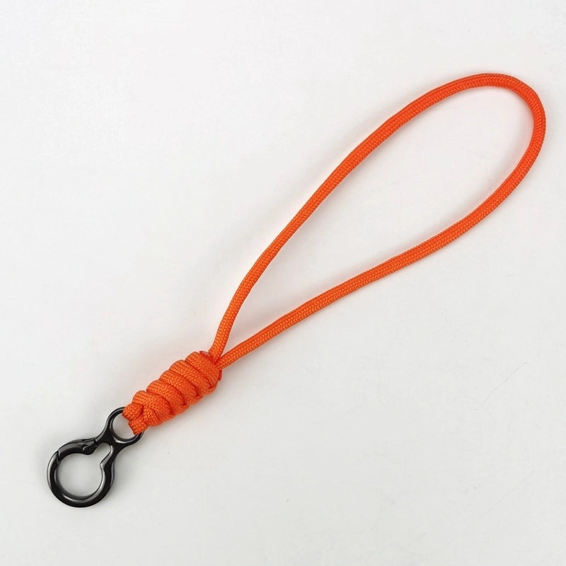 Key Chain 8-character Buckle Hand-woven Umbrella Rope Wrist Lanyard Racket Buckle Anti-loss Rope Car Household Tools Anti-loss