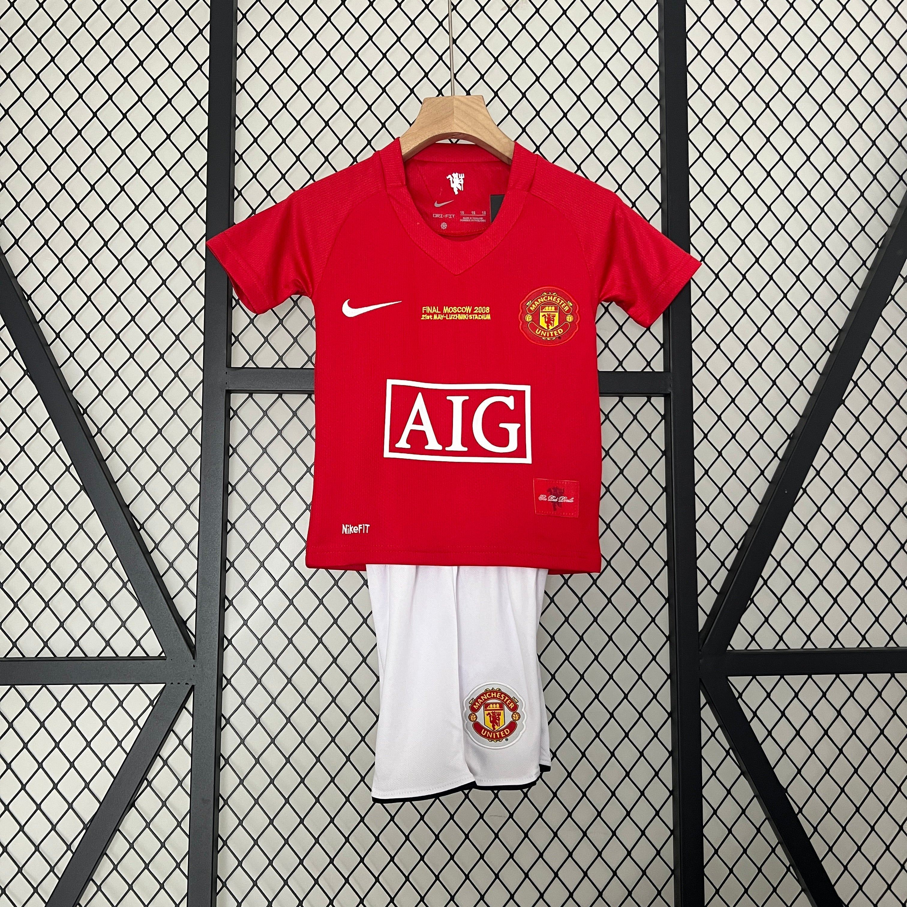 Kit Enfant Manchester United 2007 2008 Maillot De Fou, site maillot de foot pas cher