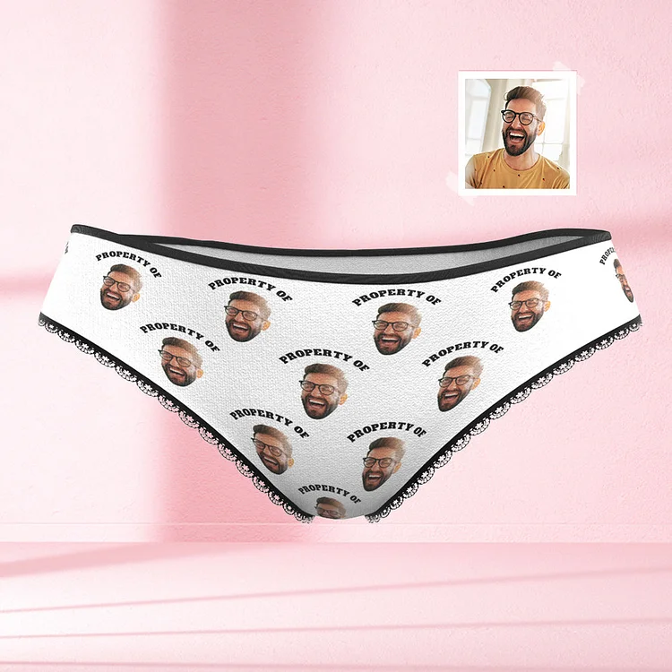 Custom Face Women's Panties Property of Yours