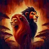 【Limited Stock Sale】Two Lions-18CT Stamped Cross Stitch 50*50cm/19.69*19.69in tapestrymarket